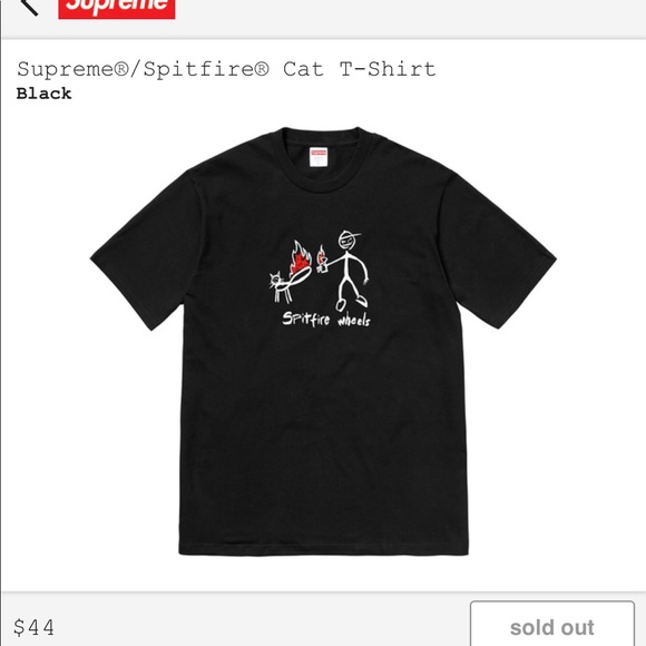 supreme tee retail